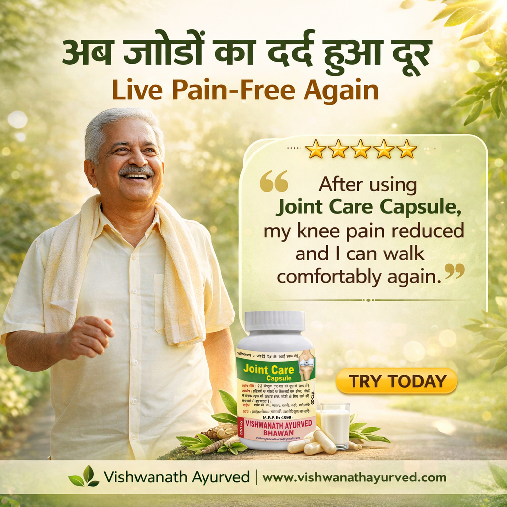 Natural Ayurvedic Solution for Strong & Pain-Free Joints